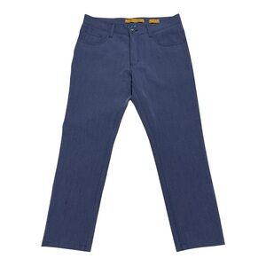Enzo Tovare Blue Straight Leg Jeans Size 32 Men’s Cotton Stretch Denim‎